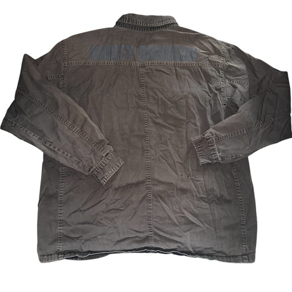 Harley Davidson Button Up Jacket - Picture 3 of 5